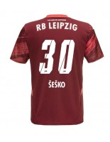 RB Leipzig Benjamin Sesko #30 Bortedrakt 2024-25 Korte ermer